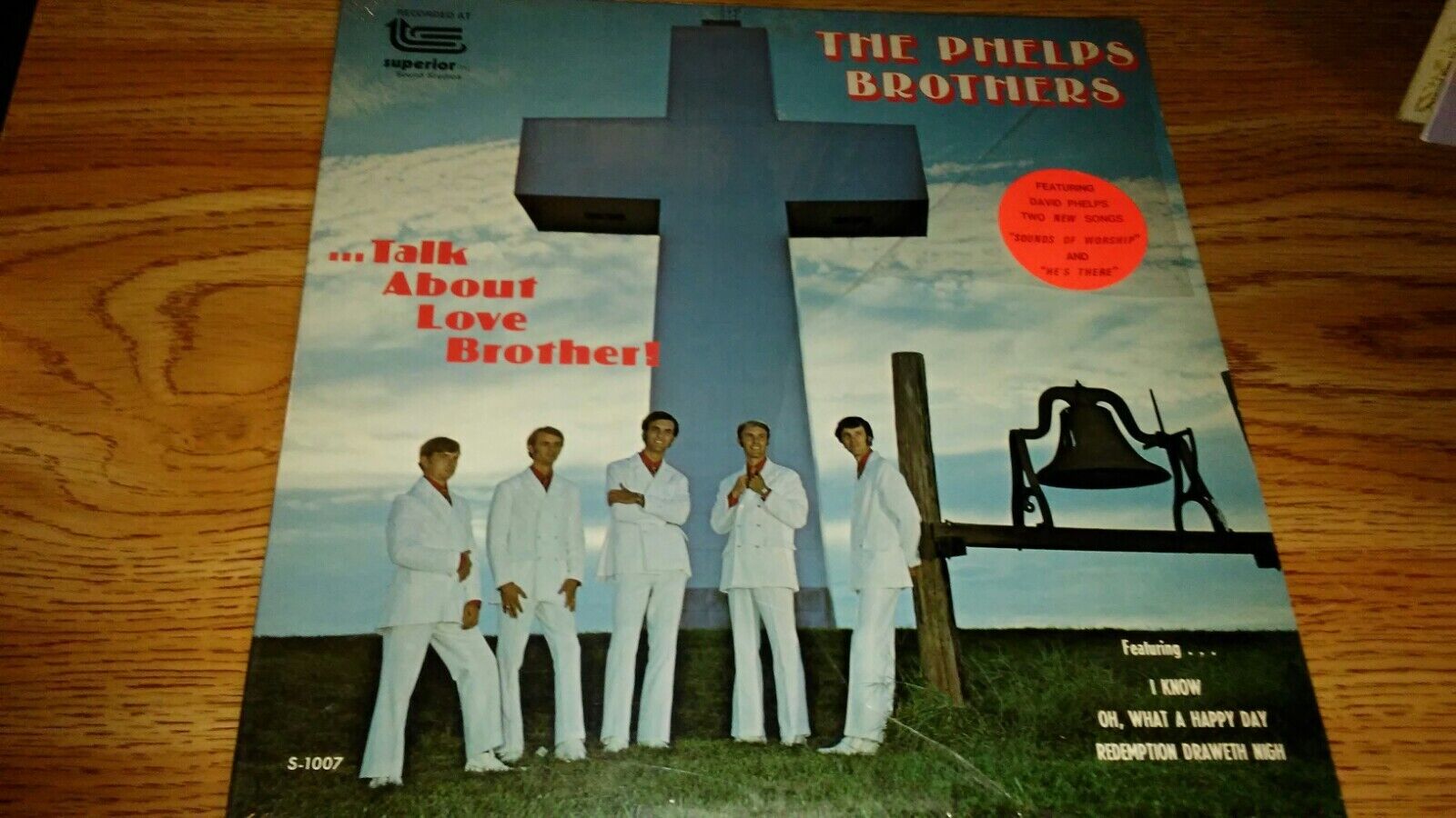 The Phelps Brothers - Talk About Love Brother LP Southern IL Gospel