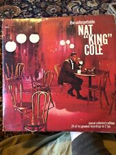 Rare The Unforgettable  NAT KING COLE 2 LPS Special Collectors edition picture