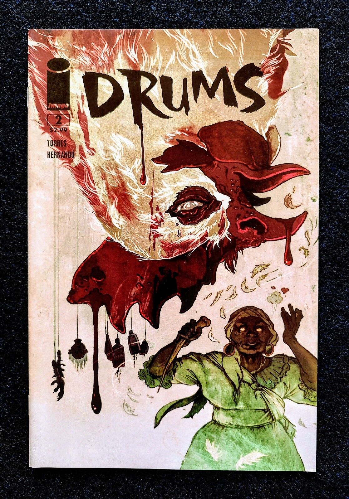 Drums #2 Image Comic Book 2011 EL TORRES 1st print Voodoo  Zombies.