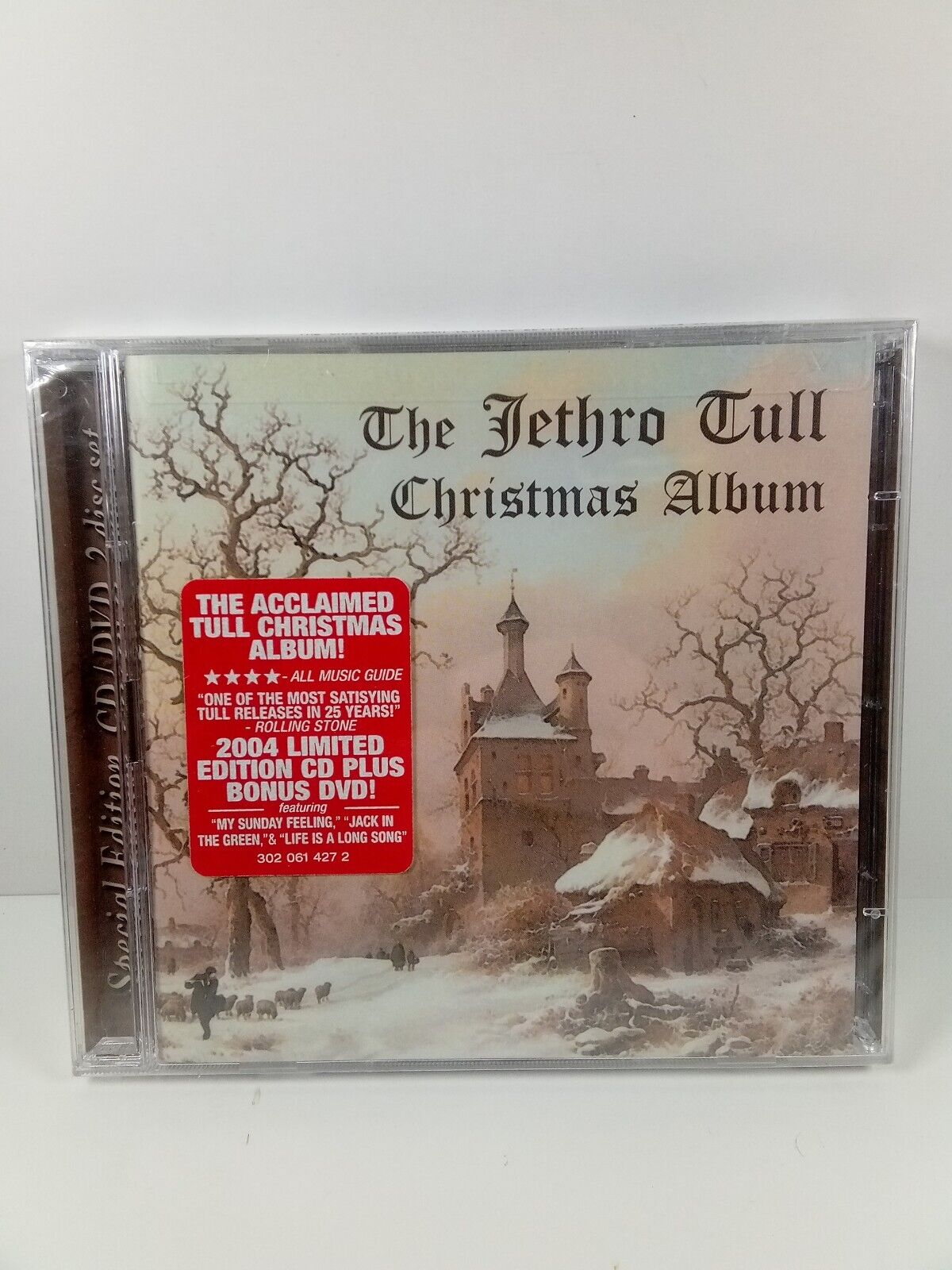The Jethro Tull Christmas Album by Jethro Tull CD Plus DVD Fuel 2000 New Sealed