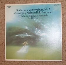 Rachmaninov Symphony No 3 Night on Bald Mountain Mussorgsky LP vinyl record picture