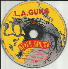 L.A. GUNS Never Enough w/ RARE EDIT 1989 USA PROMO Radio DJ CD single CDP165 La picture