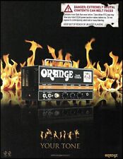 Orange Dark Terror Guitar Amp Head advertisement 2011 amplifier ad print picture