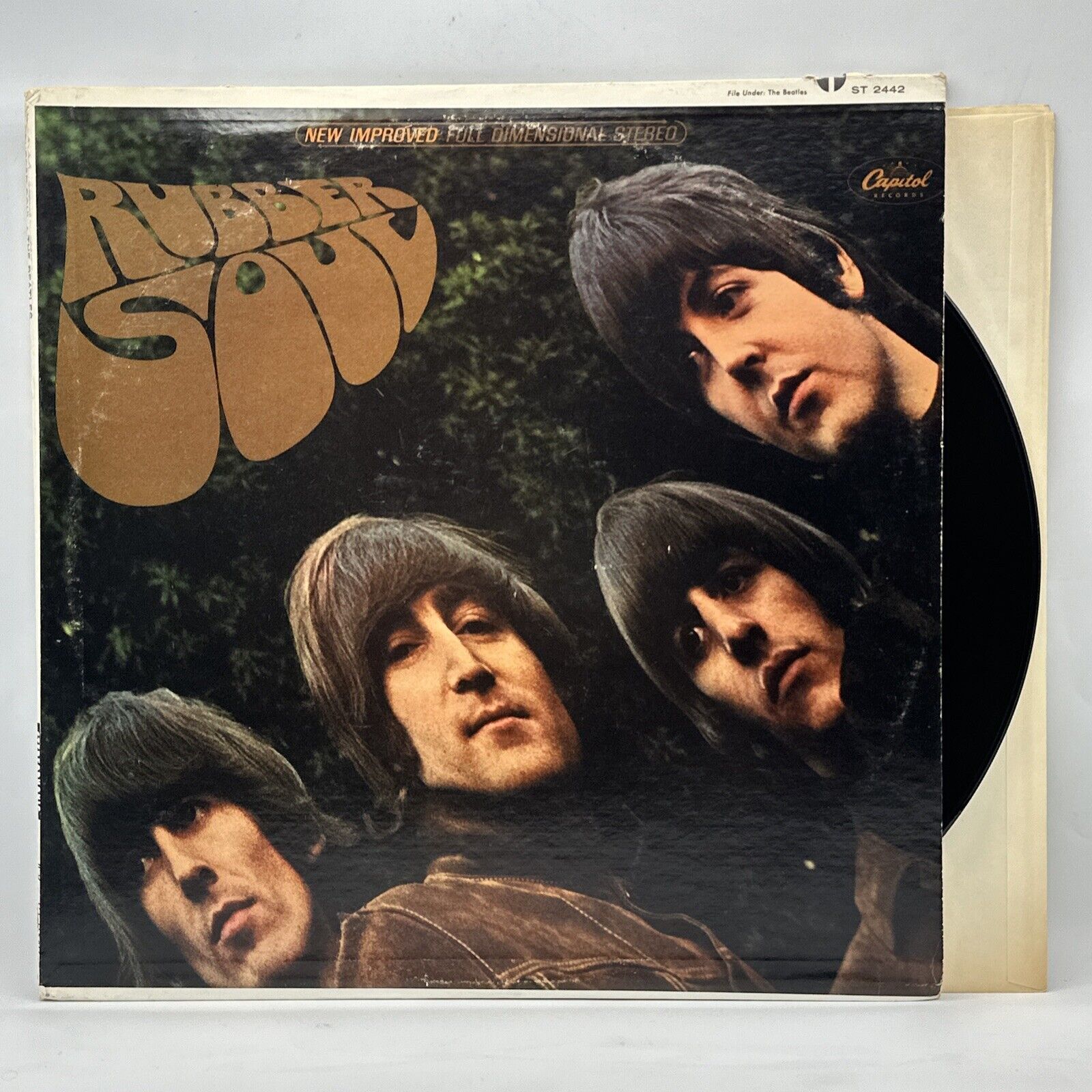 The Beatles - Rubber Soul - 1968 US Stereo Capitol ST-2442 (NM) Ultrasonic Clean