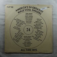 Various Artists America'S 24 Greatest Mal Soul Singers   Record Album Vinyl LP picture