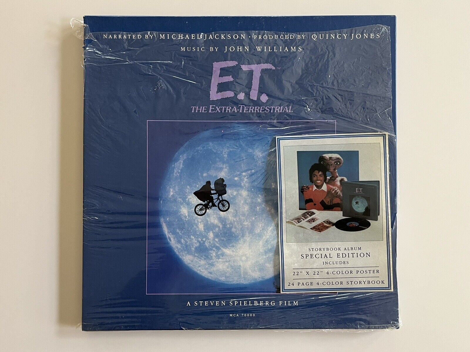 MICHAEL JACKSON / E.T. THE EXTRA-TERRESTRIAL 1982 Vinyl Box Set NM/VG+ Sealed