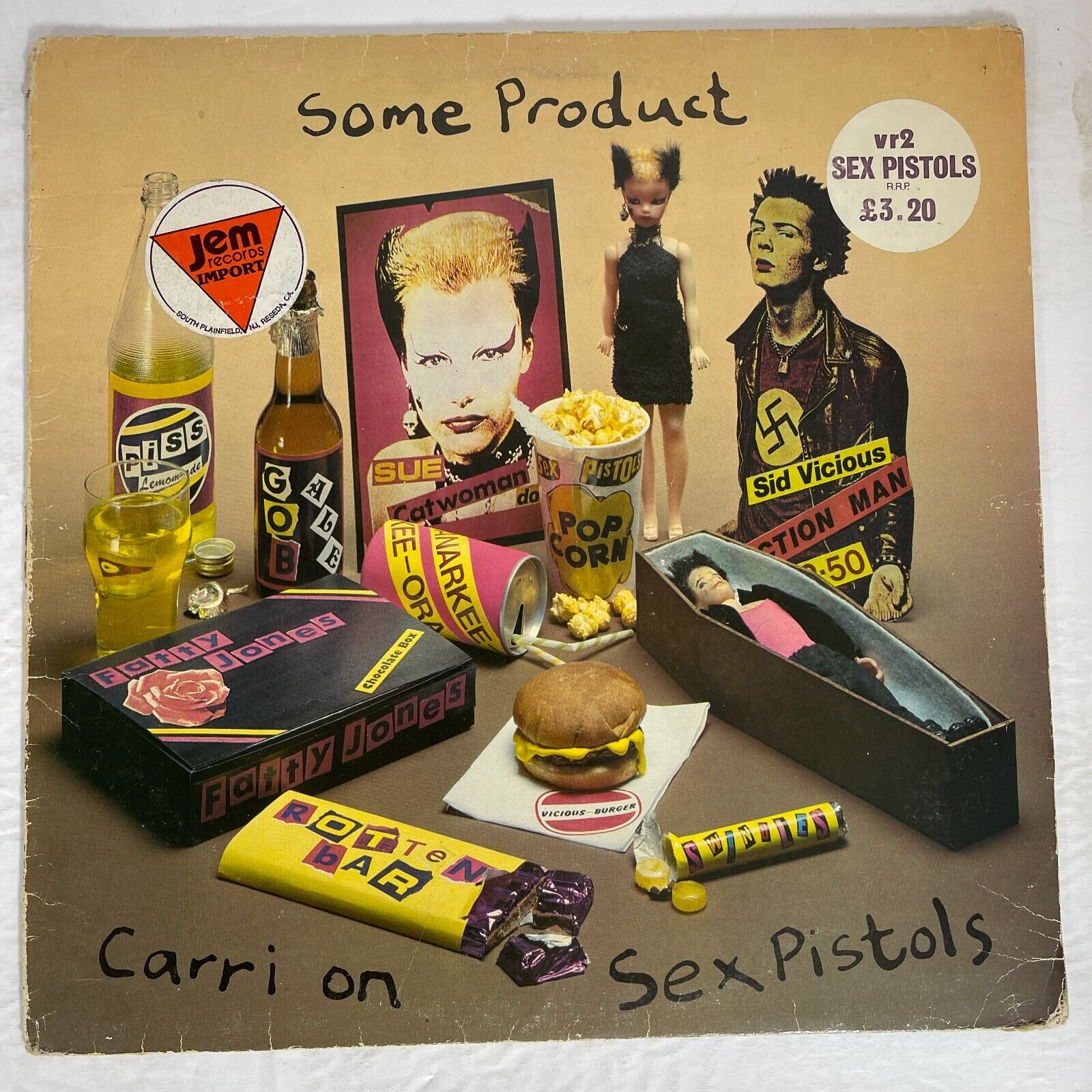 Sex Pistols – Some Product - Carri On Sex Pistols Vinyl, LP UK Virgin – VR2
