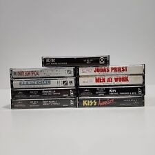 Lot of 9 Rock Metal Classic Rock Cassetes Kiss AC/DC 38 Special Cinderella& More picture