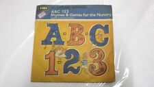 PLAYTIME SERIES ABC 123 RHYMES & GAMES  NURSERY  RARE SINGLE GT BRITAIN VG+ picture