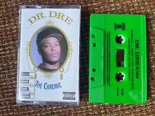 RARE Dr. Dre The Chronic Casette Tape Death Row Records GREEN 2021 picture