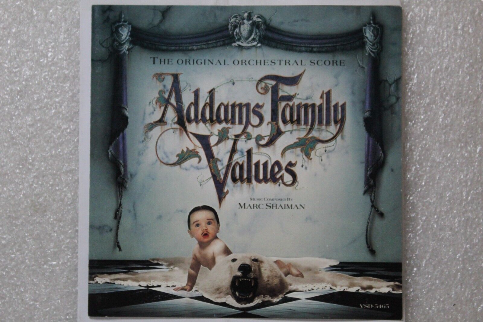 Addams Family Values - Soundtrack Score CD Rare Collectors Item