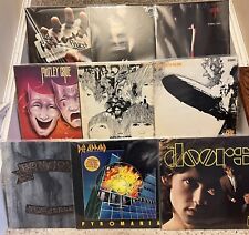 $6 Classic Rock Vinyl LP's  No Limit Flat $6 Shipping Per Order Updated 2/8 picture