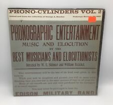 Edison Military Band-Phono Cylinders Vol. 2- 1961  12” Folkways Records/booklet picture