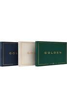 Set Of All 3 JUNGKOOK [GOLDEN] 1st Solo Album CD+PhotoBook+Card+Postcard picture