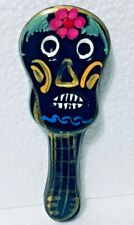 Mexican Talavera Guitar Magnet Folk Art Pottery Refrigerator picture
