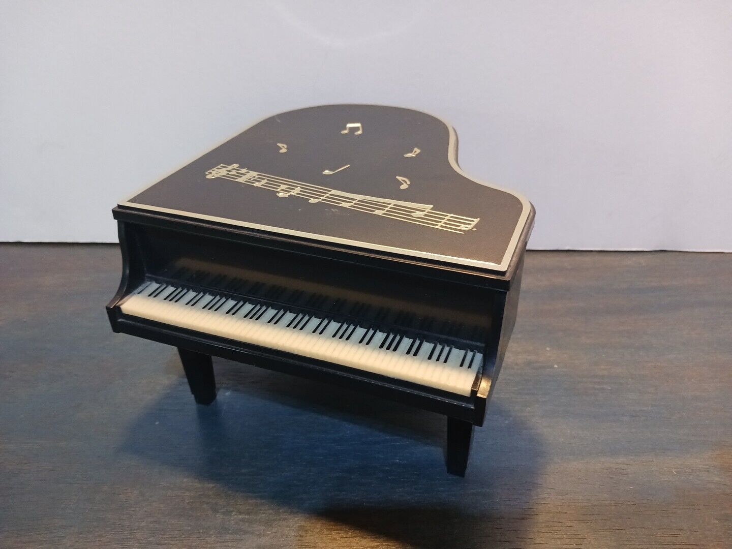 Vintage Piano Music Box That Plays Moonlight \