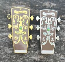 Sierra Ferrell Guitar Headstock Pin Set. 2 Pins picture
