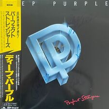 COA AUTOGRAPH Deep Purple VINYL LP OBI JAPAN Signed picture