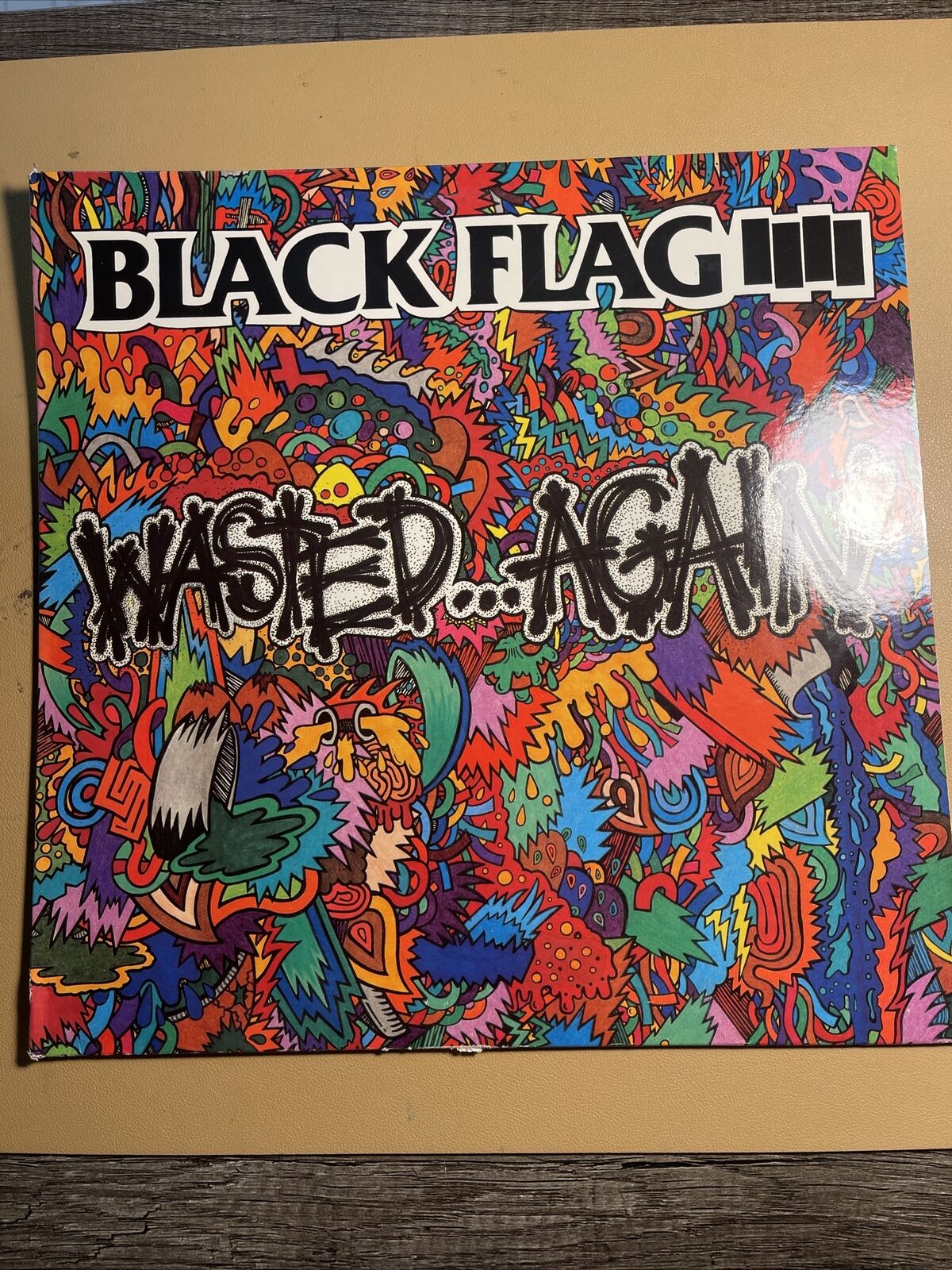 Black Flag – Wasted...Again LP 1987 SST Records – SST 166