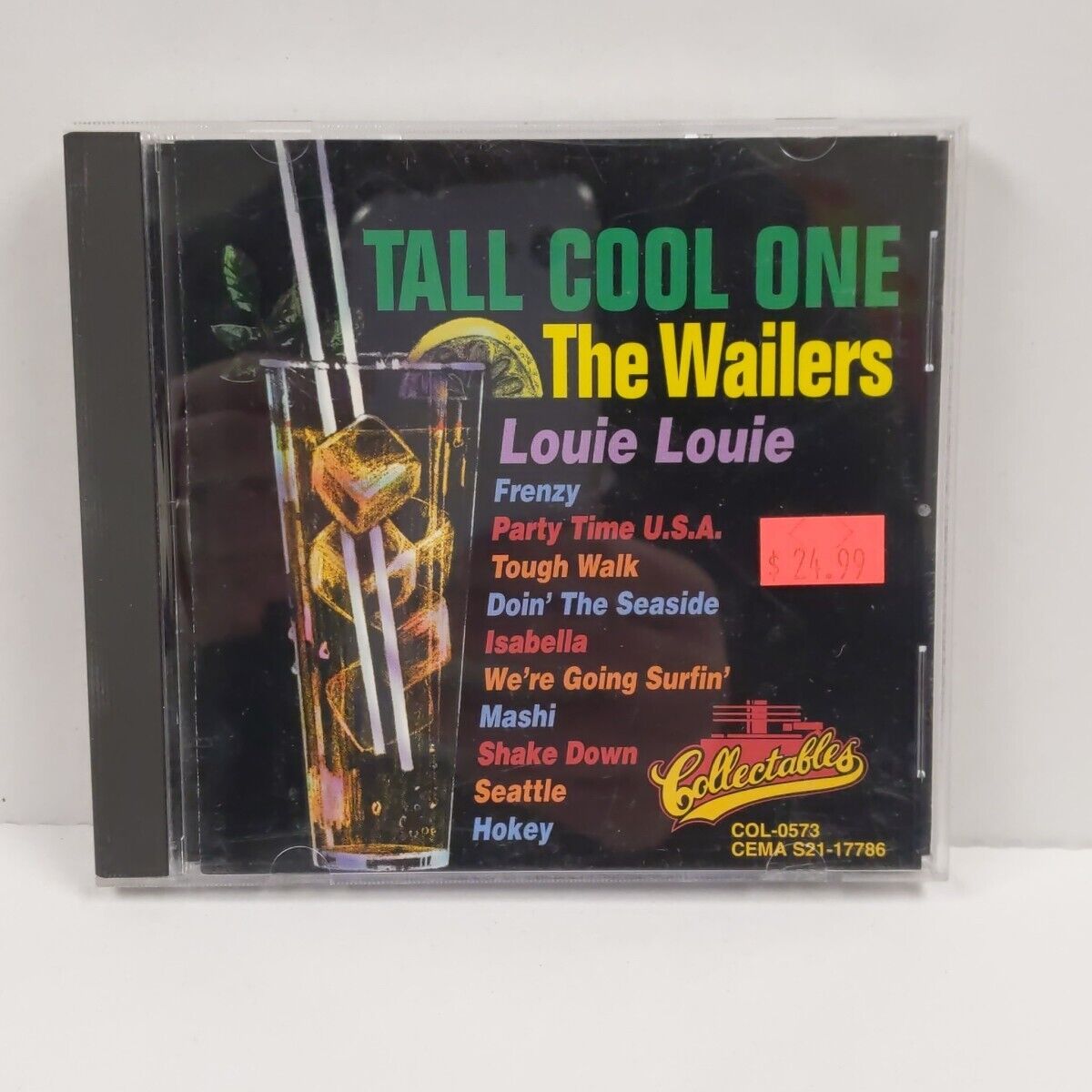 Vintage The Wailers - Tall Cool One 1994 Rock CD Album Compilation