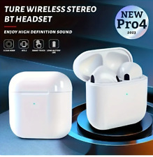 Pro 4 TWS Wireless Earphones Bluetooth 5.0 Waterproof Headset with Mic for Xiaom picture