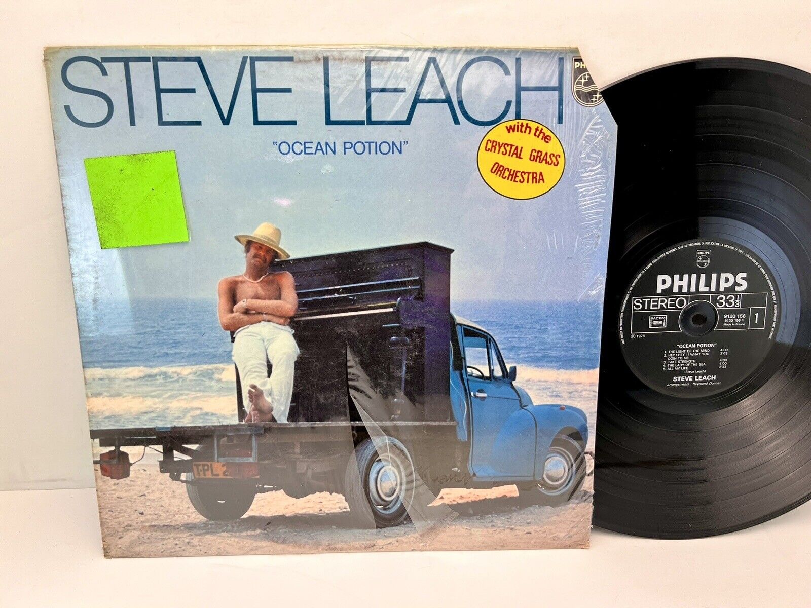 Steve Leach Ocean Potion Vinyl LP 1976 French Import Soul Funk  Reggae Rare