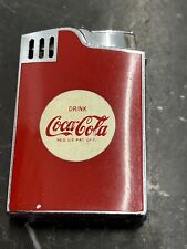 VINTAGE MUSICAL WINDUP COCA-COLA BLUE BIRD MADE IN JAPAN LIGHTER picture