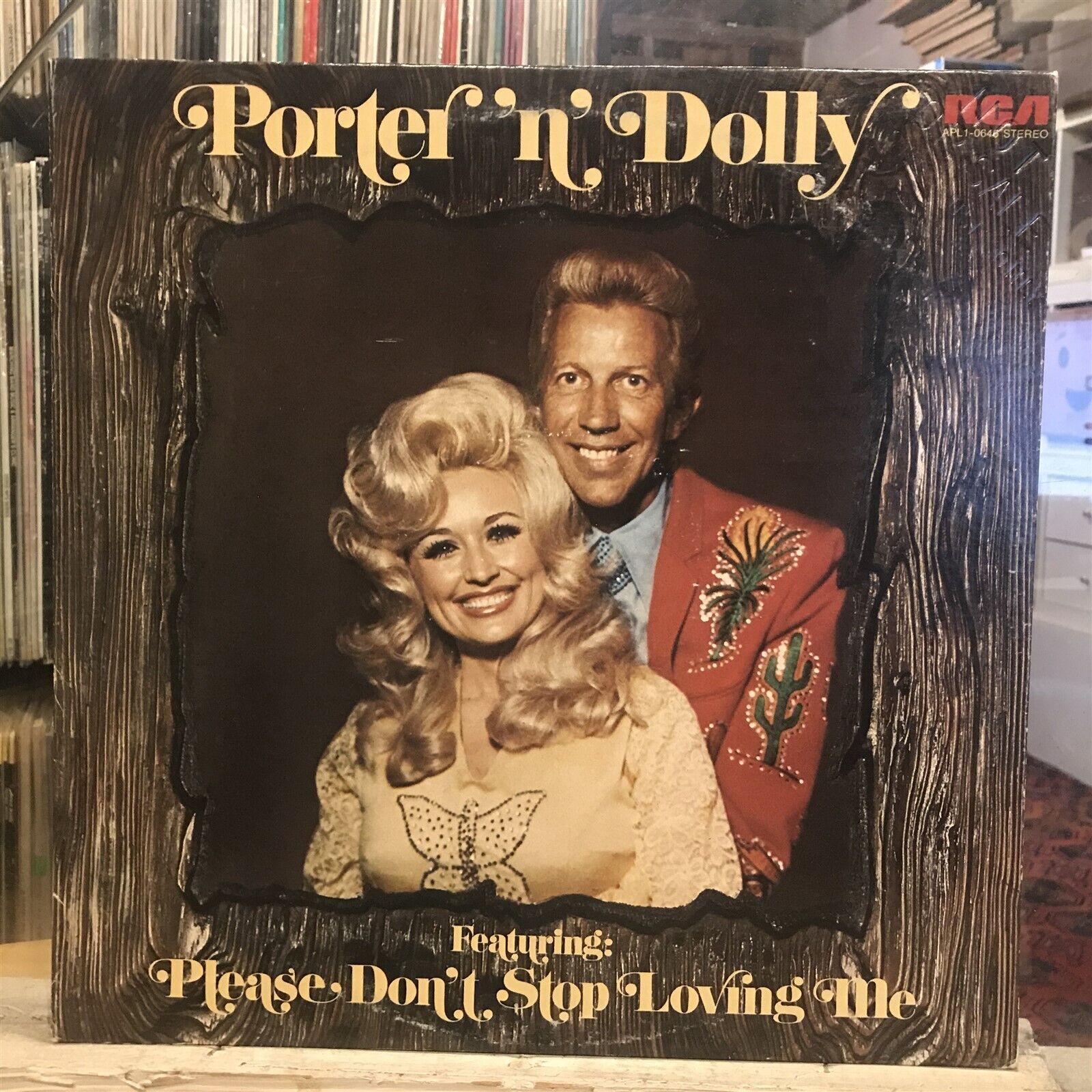 [COUNTRY]~EXC LP~PORTER WAGONER~DOLLY PARTON~Porter \'N\' Dolly~[OG 1974~RCA~Issue