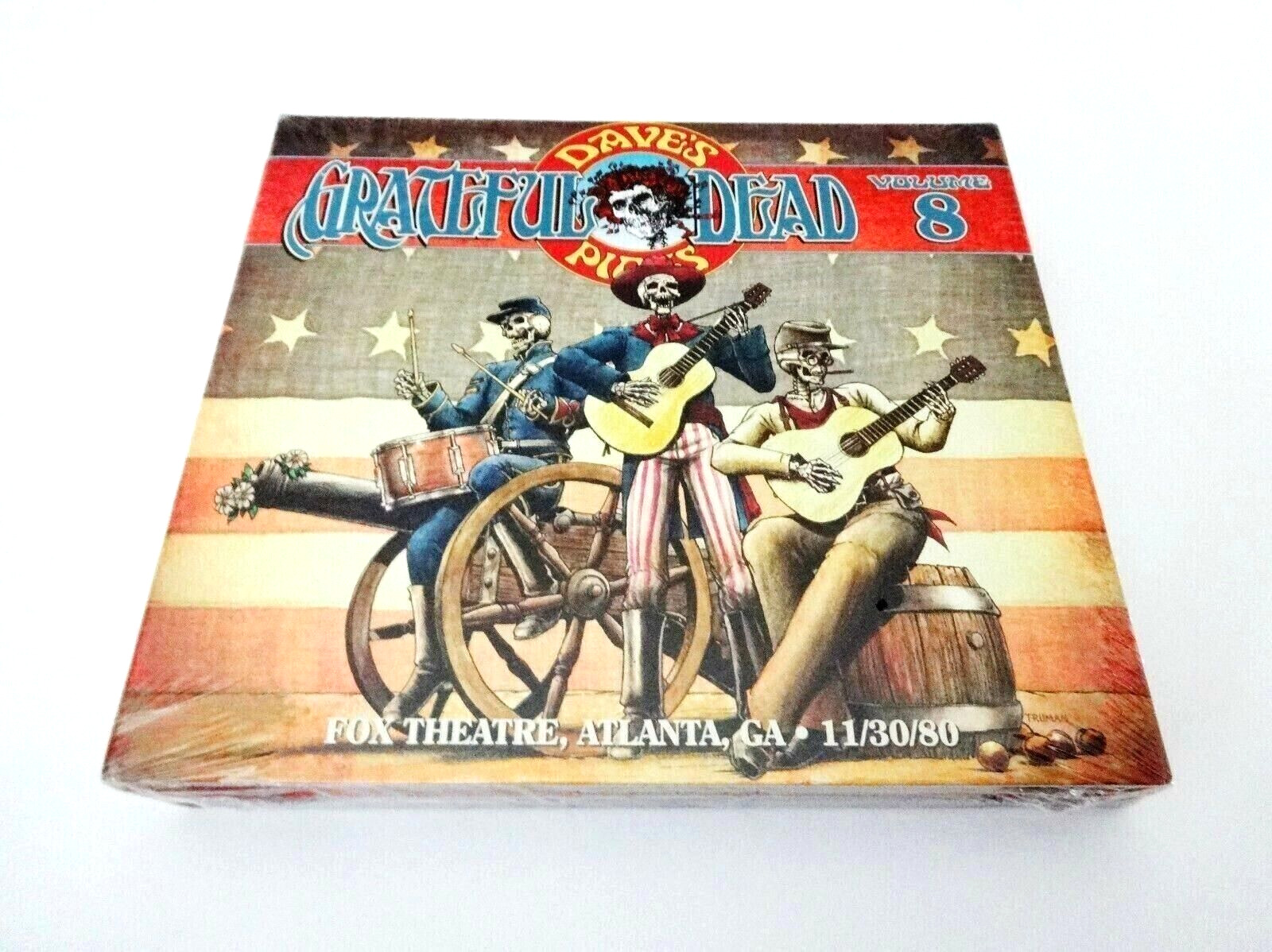 Grateful Dead Dave\'s Picks 8 Volume Eight Fox Theatre Atlanta GA 11/30/1980 3 CD