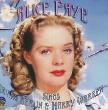 Sings Irving Berlin & Harry Warren - Alice Faye - Music CD - Like New picture