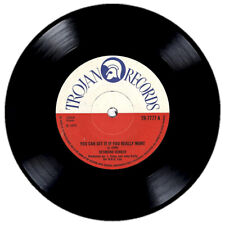 Vintage record coaster - Trojan Records - Desmond Decker - You Can Get It if You picture