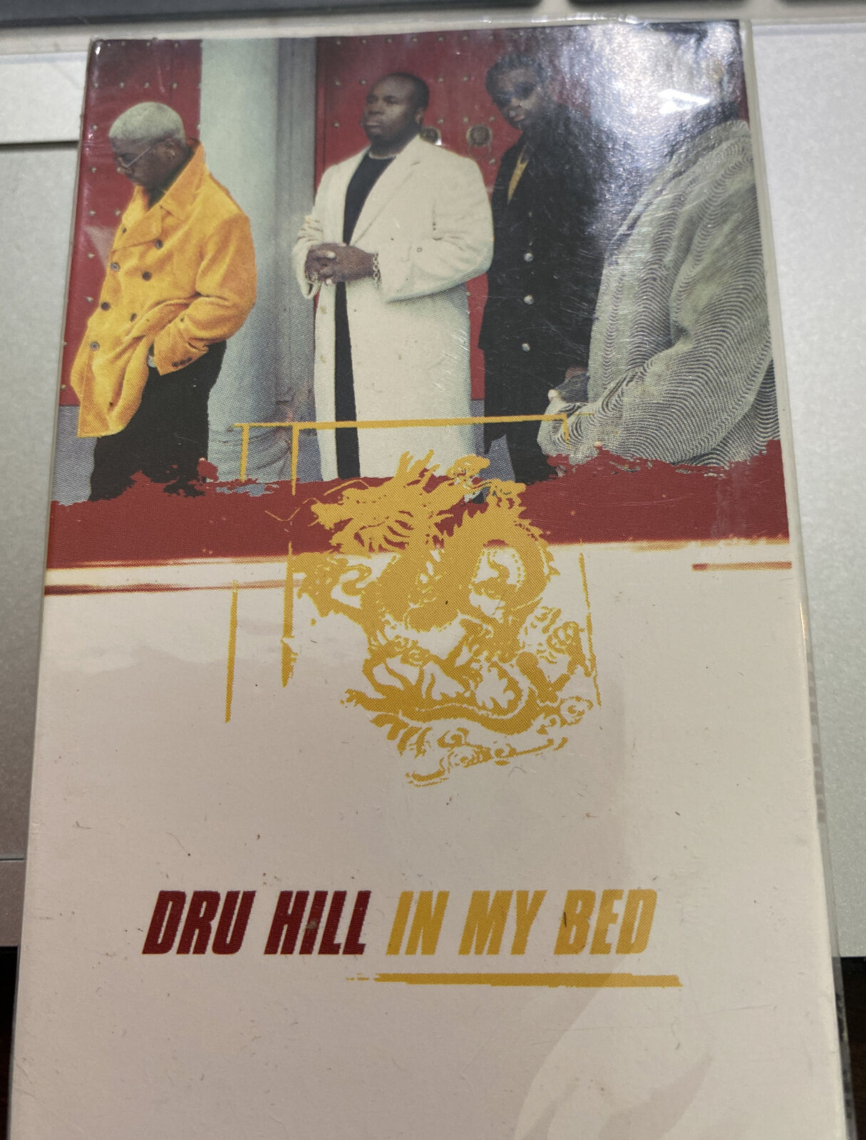 Vintage 1996 Dru Hill In My Bed Tell Me Cassette Tape Single