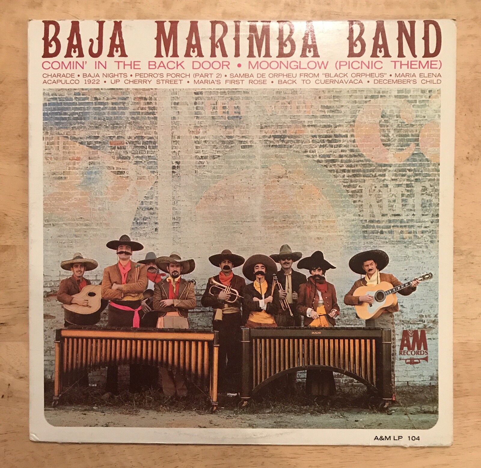 Vintage Baja Marimba Band – Baja Marimba Band 1970s LP Vinyl