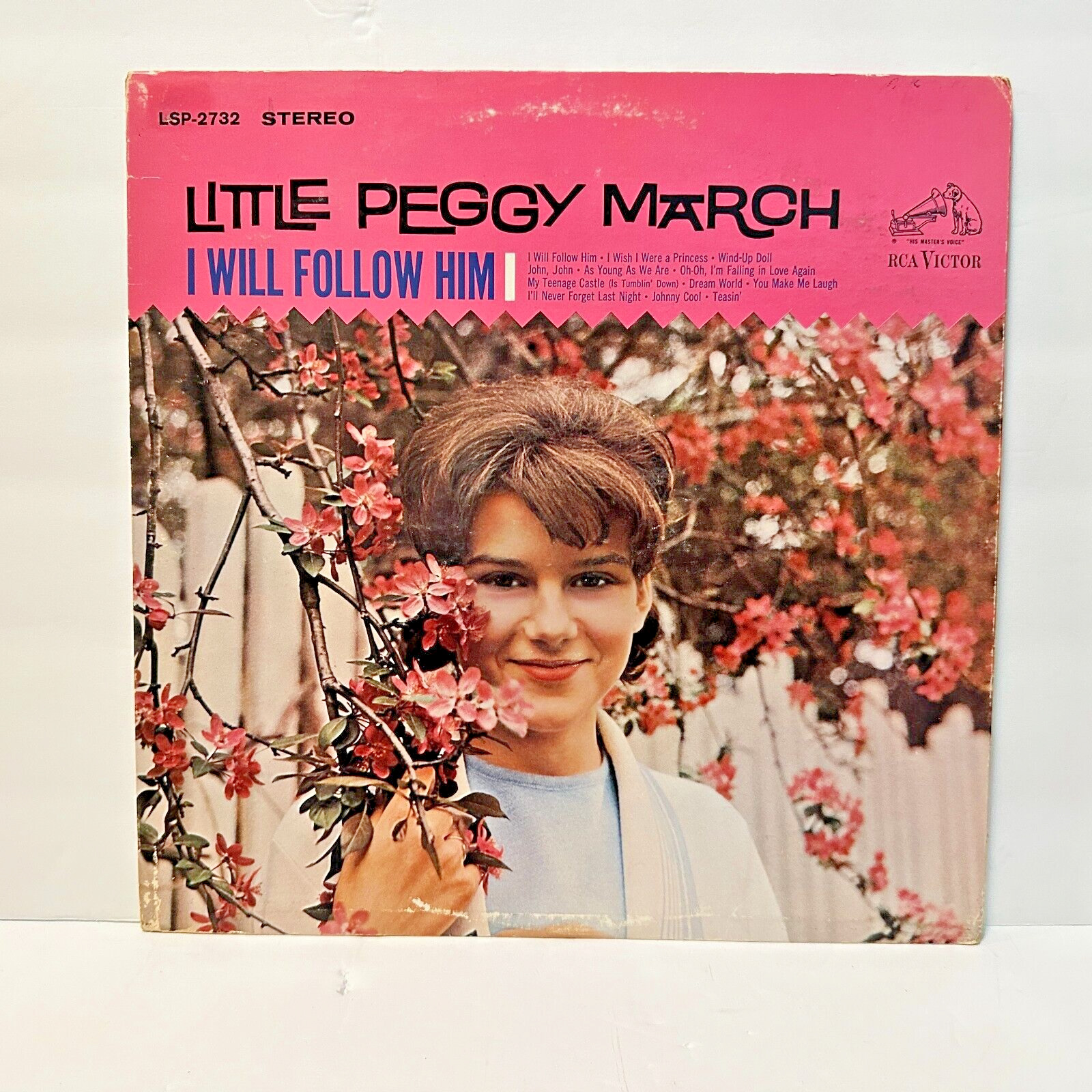 Little Peggy March Vinyl LP I WILL FOLLOW HIM 1963 (S) VG+/VG+