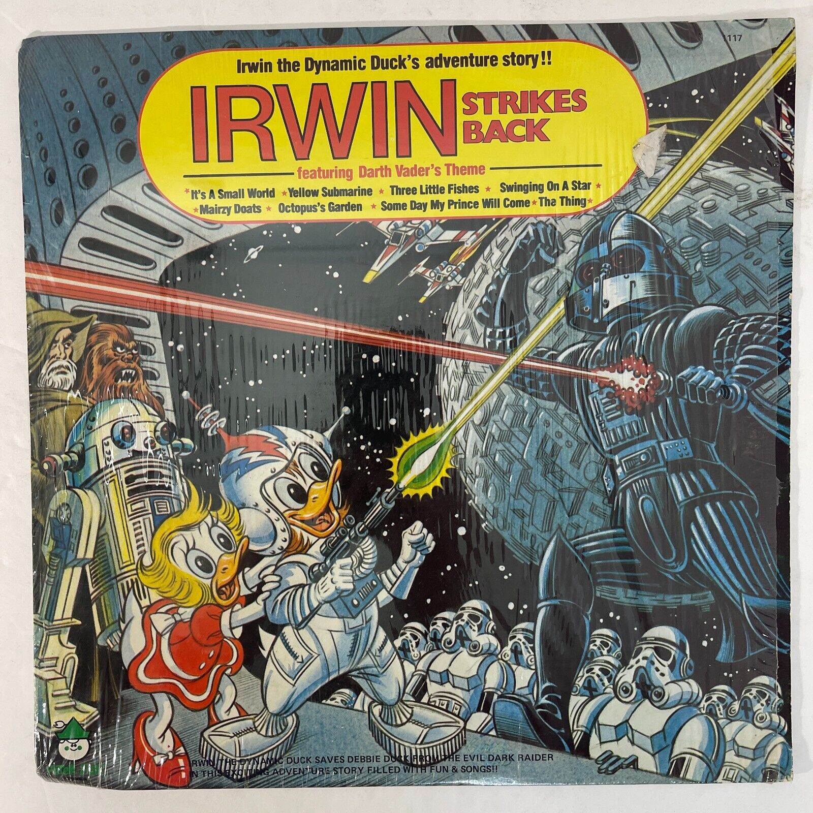 Irwin The Dynamic (Disco) Duck – Irwin Strikes Back Vinyl, LP 1980 Peter Pan