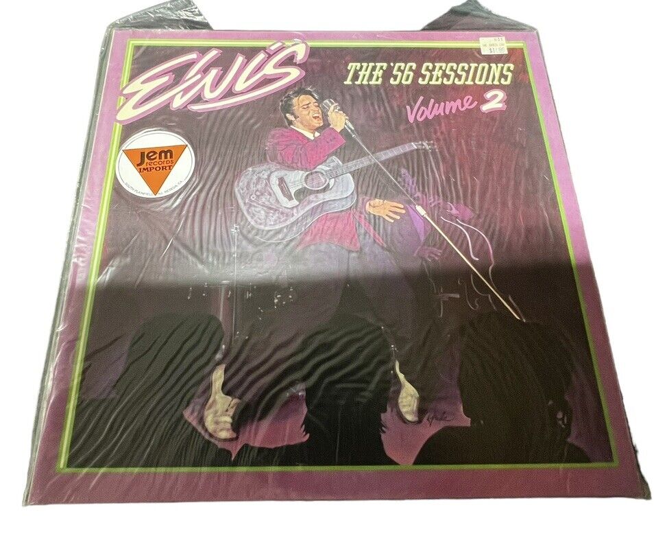 Vintage Rare ELVIS PRESLEY LP The 56 Sessions Volume 2 UK Pressing