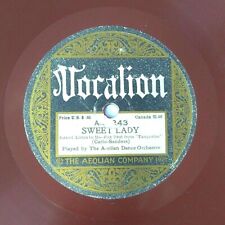 Sweet Lady/Merry Widow Waltzes Aeolian S.S. Flotilla Brown Vocalion 14243 V+ picture