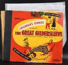 Vintage Capitol Records: Children's Stories by Gildersleeve, 4 Records, VG/VG+ picture