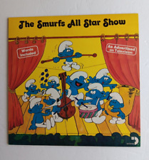 Vintage 1981 The Smurfs All Star Show Original Vinyl 12