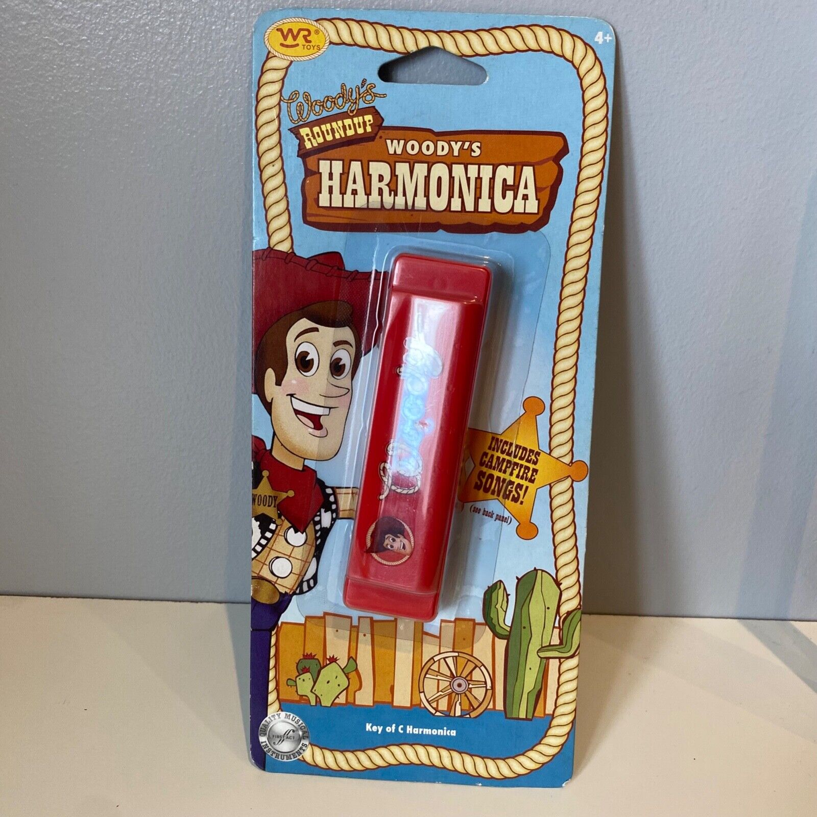 Toy Story Woody's Roundup Harmonica Toy Musical Instrument Key C Woody Disney