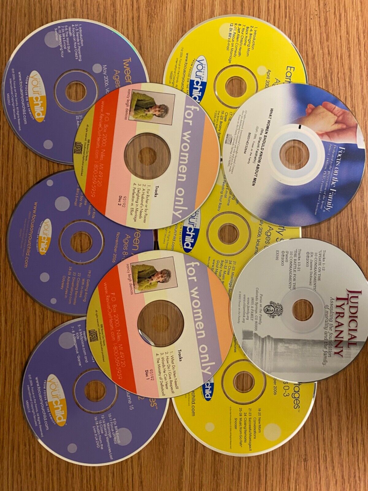 Lot of 10 christian cds