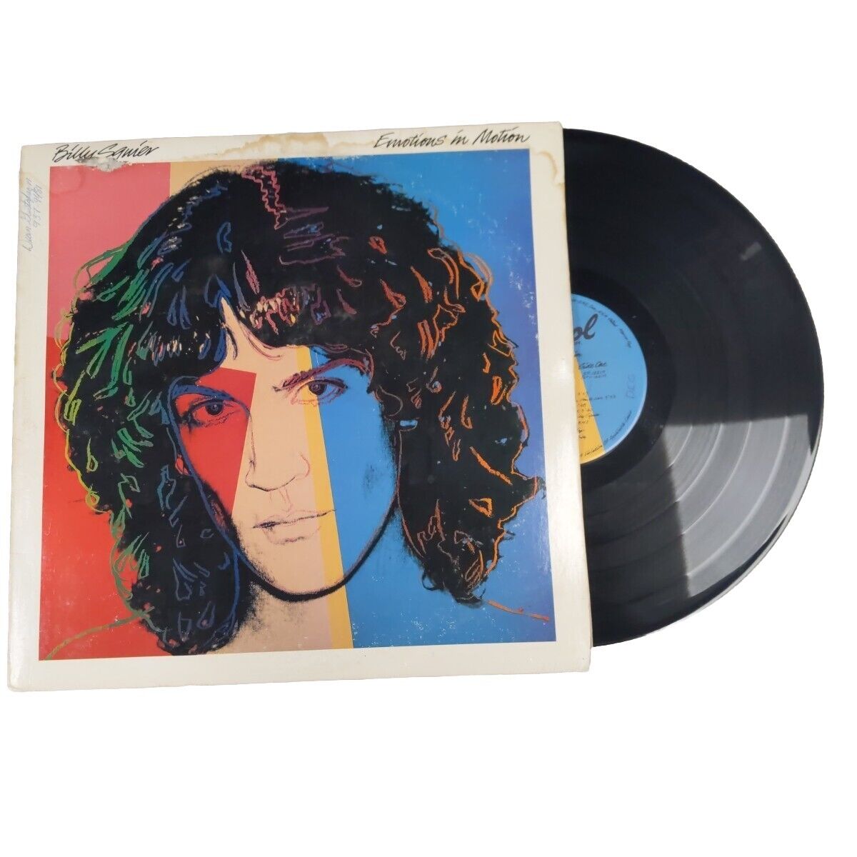 Billy Squier - Emotions in Motion Vinyl Record 1982 Rock Classic ST-12217