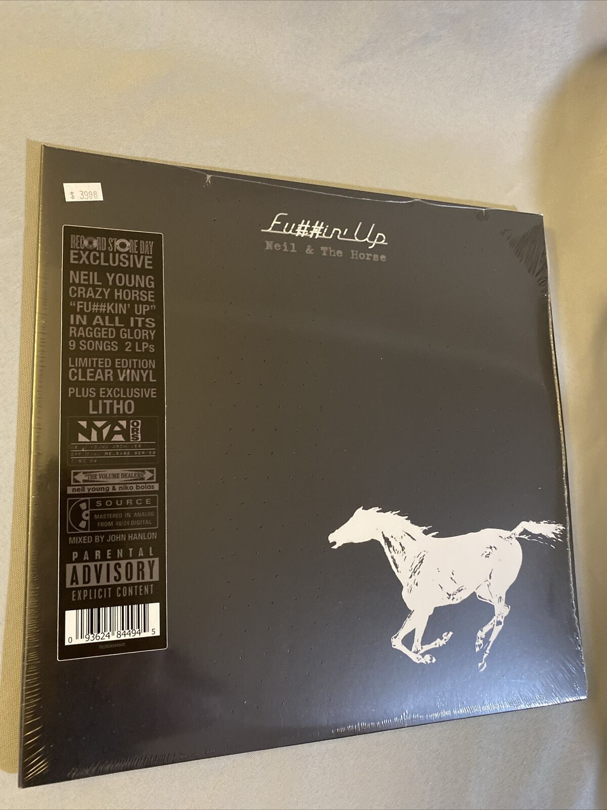 Neil Young and the Horse  Fu##in' Up RSD 2024 Record Store Day Exclusive NEW