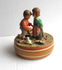 Vintage Thorens Movement Wooden Music Box, ANRI Let Me Call You Sweetheart picture