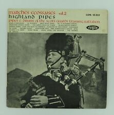 SCOTTISH MARCHES LP Vol 2 Highland Pipes + Drums VOGUE Scots Guards Training picture