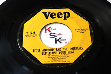 LITTLE ANTHONY IMPERIAL Better Use Your Head / Wonder Of It 45rpm VEEP 1228 RARE picture