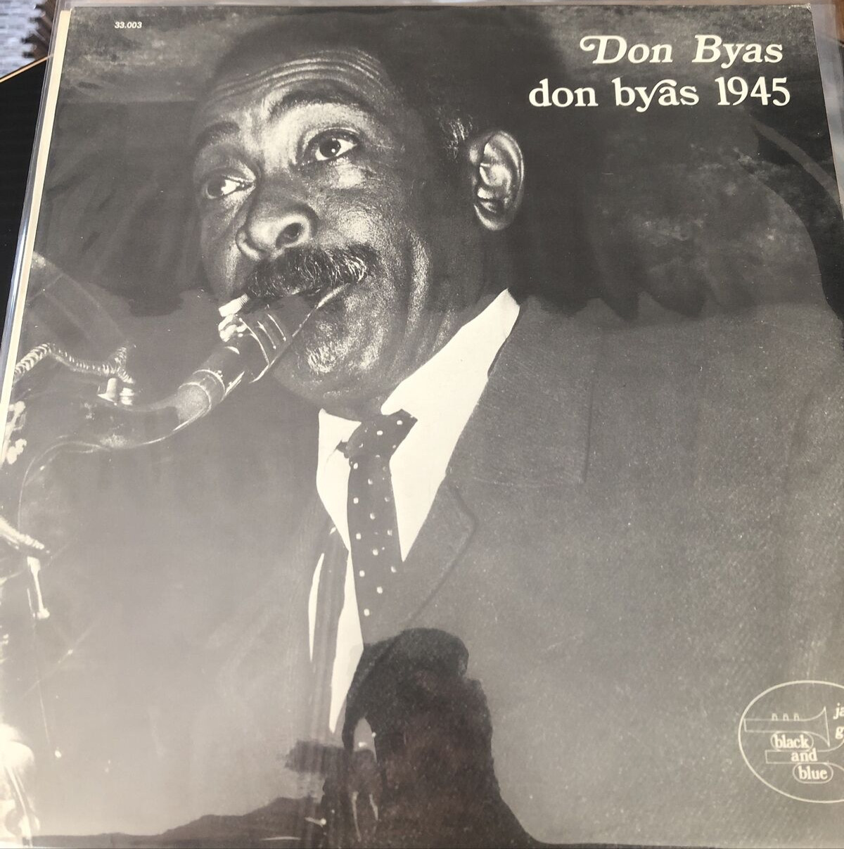 Mint-  Don Byas Black and Blue Records Stereo LP
