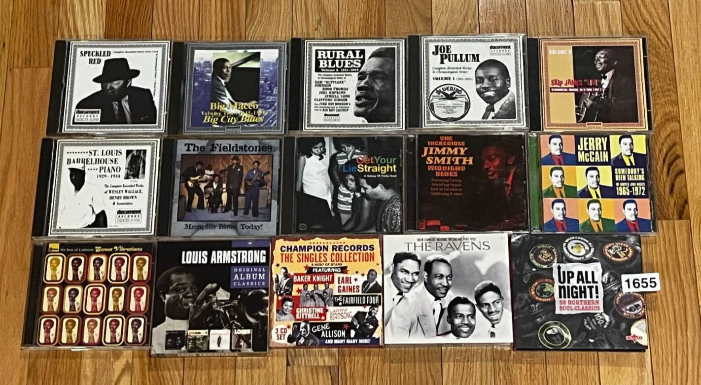 Lot of 15 RARE Blues CD's Mostly Imports