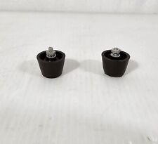 2 Heathkit Amplifier Receiver FEET ONLY, OEM PARTS picture