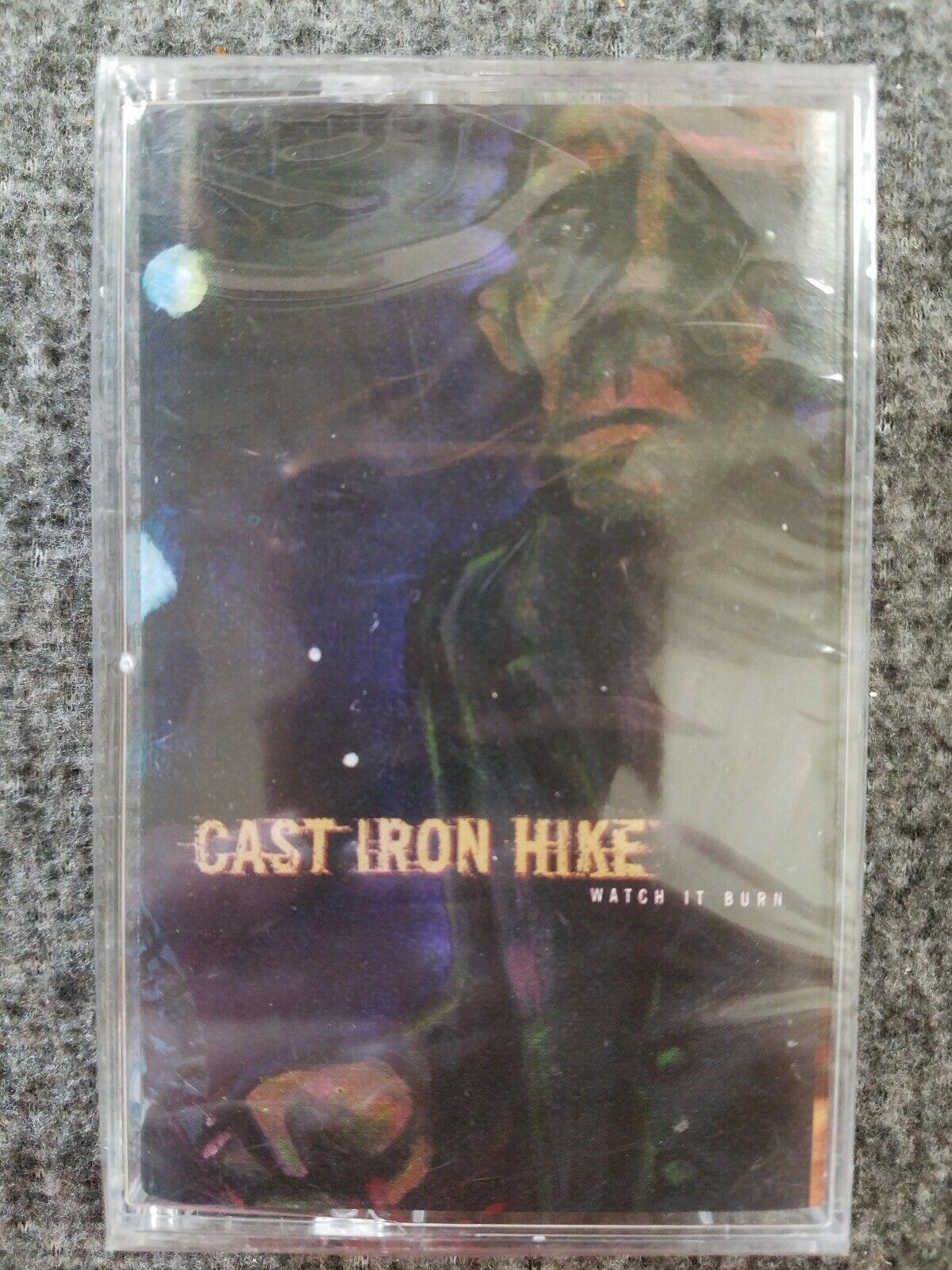 Cast Iron Mike Watch It Burn Cassette -Still Sealed- RARE 